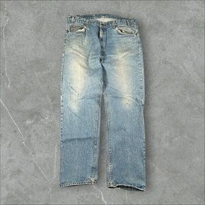 Vintage Levis 40505 0217 Jeans Mens 36x32 Blue 1980s Orange‎ Tab Made In USA